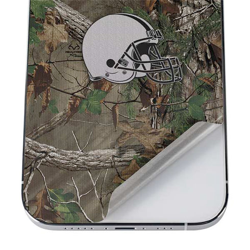 NFL Cleveland Browns Realtree Xtra Green Camo iPhone 12 Pro Skin